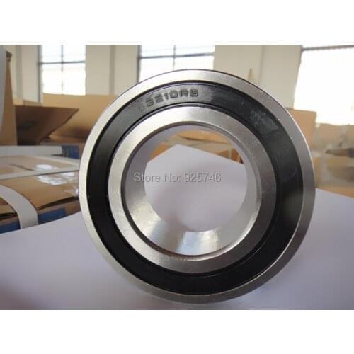 S5210 2RS Stainless Steel Double Row Angular Contact Ball Bearings s3210 2RS size:50X90X30.2mm