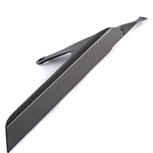 Real Carbon Fiber Rear Chain Guard Protective Cover For Yamaha MT10 MT 10 MT-10 2016 2017 2018 Motorcycle Protector Accessories