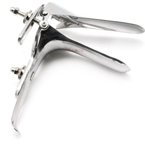 Womens Plug Expansion Stainless Steel Silver Vaginal Slapper Vagina adult Toys for female sex toy