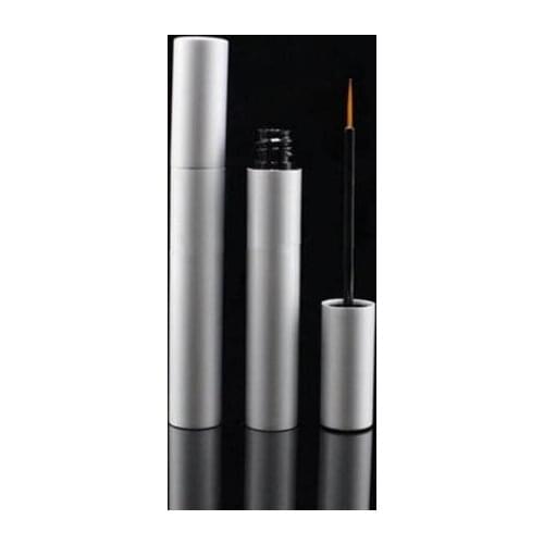 5ml Silver Empty Plastic Eye Black Tube Bottles liquid Eyeliner Bottles Retail Mascara Cream Packaging Containers