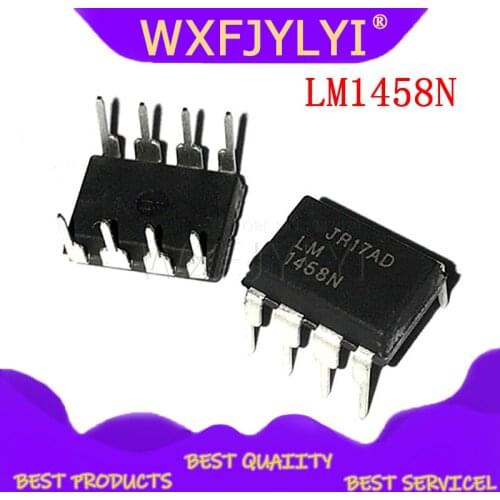 5pcs/lot LM1458N LM1458 DIP-8
