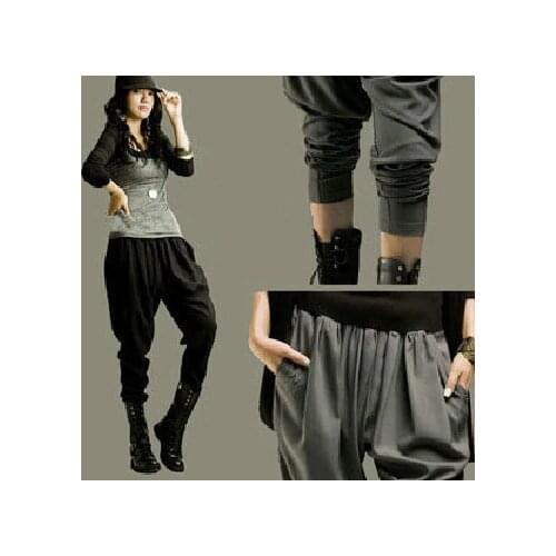 Spring and Summer Hip Hop dance Harem pants Women 2014 Loose plus size Female trousers Casual
