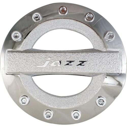 For Honda Fit Jazz 2001 2003 2004 2005 2006 2007 2008 ABS Chrome Car accessories Styling Auto Oil Fuel Tank Cover