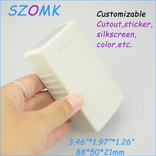 Instrument case small plastic box (5 pcs) 88*50*33mm plastic electronics project box, szomk control enclosure