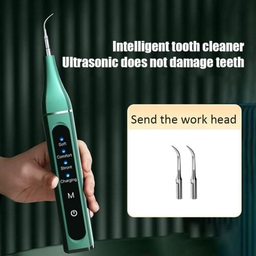 Electric Ultrasonic Sonic Dental Scaler Tooth Calculus Remover Cleaner Tooth Stains Tartar Tool Whiten Teeth Tartar Remover