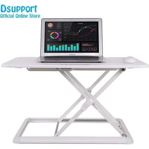 New ariva super thin EasyUp Height Adjustable Sit Stand Desk Riser Foldable Laptop Desk Stand Notebook mn1