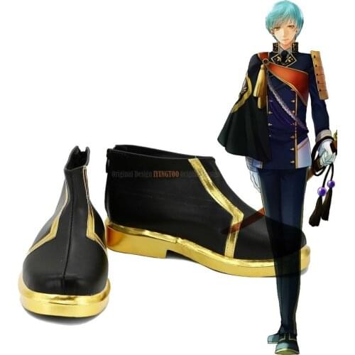 Ichigo Hitofuri Cosplay Shoes Touken Ranbu Online Game Ichigo Hitofuri Cosplay Boots Custom Made