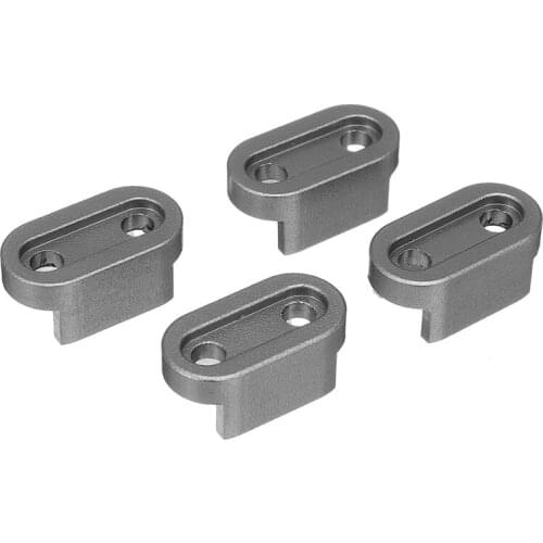 Retail Upgrade Spare Parts Shock Absorber 4Pcs Fixed Seat for Wpl B14 B24 B16 1/16 Rc Car Gray Metal Accessories Cooler