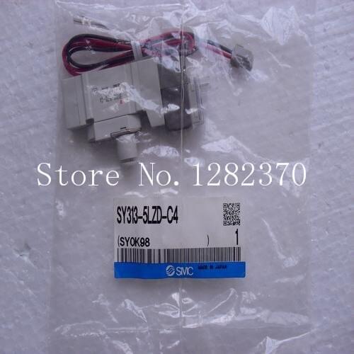 [SA] New Japan genuine original SMC solenoid valve SY313-5LZD-C4 spot --2PCS/LOT