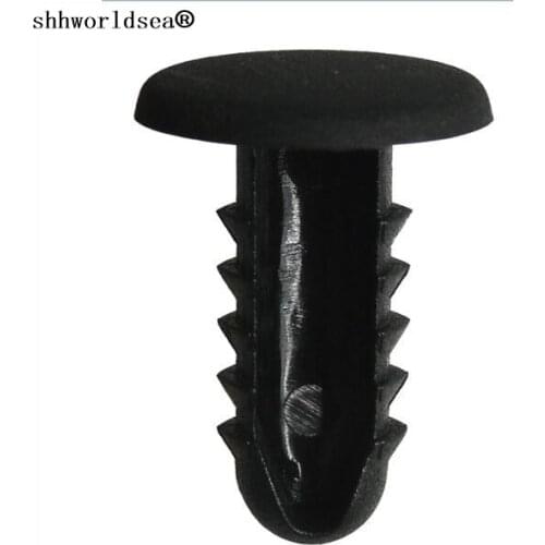 Shhworldsea 100PCS cars plastic clips fasteners retainer for Nissan 01533-01781(0153301781)