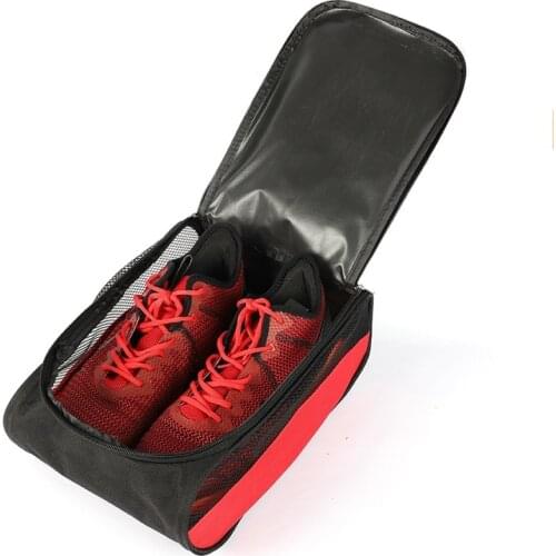 Golf Shoes Bag Breathable Portable Large Capacity Zipper Shoe Case Carrier Water Resistant Men Women Travel Shoe Bag