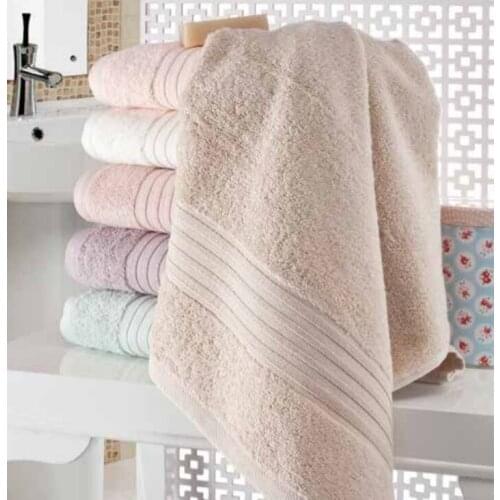 4 pcs Pure Cotton Super Absorbent Large Towel Face Bath Towel Thick Soft Bathroom Towels Comfortable Towels Purple Colors lol