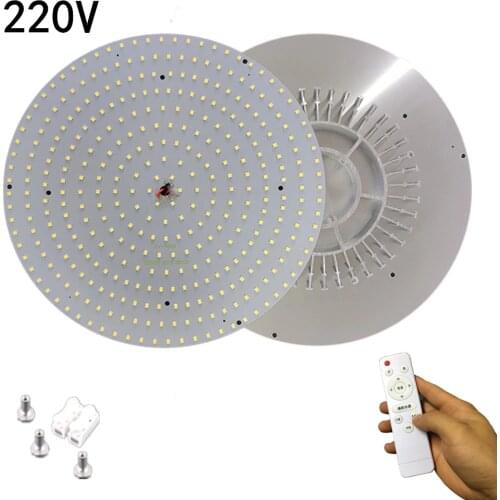 40W-120W AC220V Cool white/Warm white Remote Round Aluminum plate Magnetic LED Ceiling Light LED Board Panel Circular Tube Light