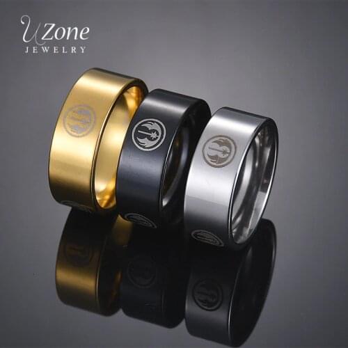 Панк-кольца для мужчин UZone China At AliExpress