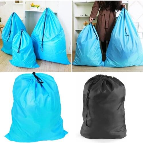 1 * Dirty Clothes Bag 37*47.2 Inch Polyester Extra Large Heavy Duty Laundry Bag Sack With Drawstring High Quality