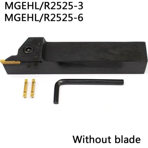 1PC MGEHL2525-3 MGEHR2525-3 MGEHL2525-6 MGEHR2525-6 Grooving Turning Tool Holder CNC Cutting Tool