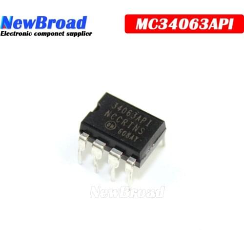 10PCS MC34063API DIP8 MC34063AP1 DIP MC34063 34063API DIP-8 new and original IC