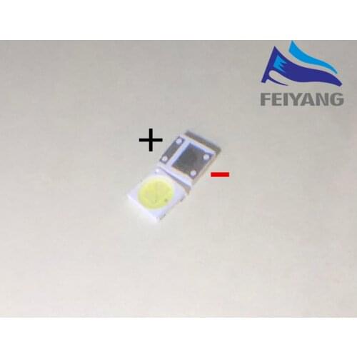 500PCS LEXTAR LED PCT Backlight High Power LED 1.8W 3030 6V Cool white 150-187LM PT30W45 V1 TV Application 3030 PCT 6V LEXTAR