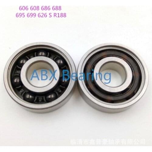 606 608 686 688 695 699 626 S R188 Fingertip gyro finger spiral hybrid ceramic bearings For Hand spinner