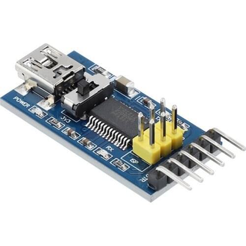 1pc Basic Breakout Board for arduino FTDI FT232RL USB To TTL Serial IC Adapter Converter Module for arduino 3.3V 5V FT232 Switch