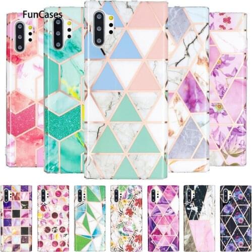 Fashion Soft IMD Cover For Samsung A71 Galaxy Note 10 Pro S9 Plus A51 A50 A70 S8 A70S S7 Edge A50S Protective Phone Cases Bag