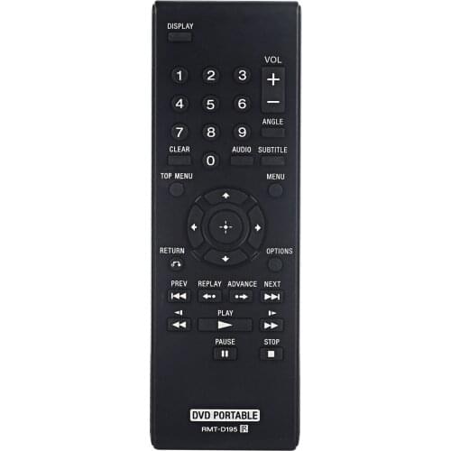 Remote Controller for sony dvd player remote control rmt-d195