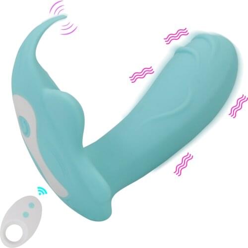 Outdoor Use Remote Control 10 Frequency Clitoris Stimulator Wearable Dildo Vibrator Sex Toys for Women G-spot Panty Vibrator