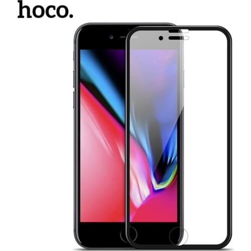 HOCO 3D Edge Touch Screen Protector For Apple iPhone 7 8& 7 8PLUS Protect Tempered Glass Protective Cover Covered Protection