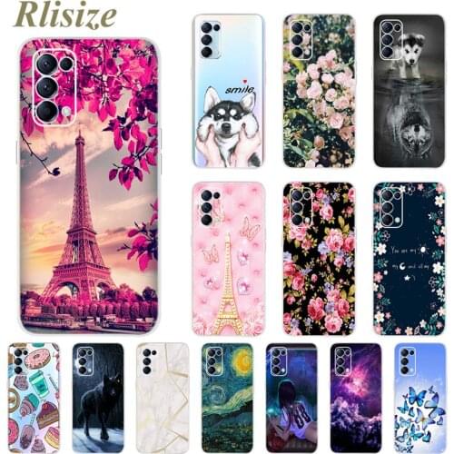 For Oppo Reno5 Pro 5G Case Soft Slim Fundas Cute Fashion Phone Cases For Oppo Reno 5 Pro 5G Back Cover Shockproof Bumper Housing