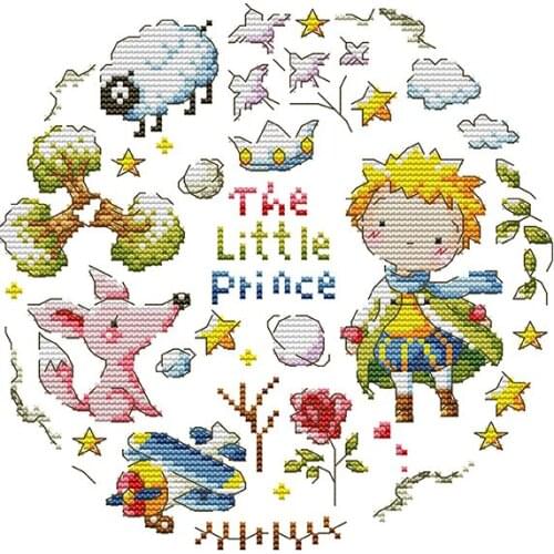 Joy Sunday cartoon pattern cartoon little boy needlework set cross stitch DIY 11&14CT cross stitch kit hand embroidery sewingkit