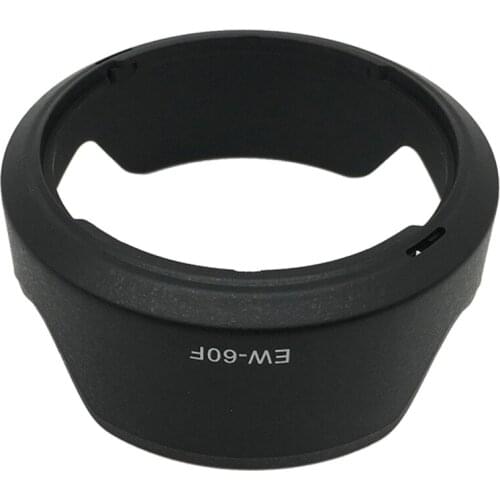 Plastic Lens Hood Protector For EW-60F for Canon EF-M 18-150mm f/3.5-6.3 IS STM Lens