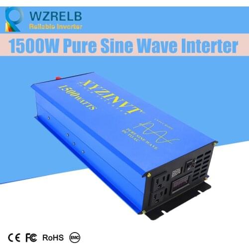 XYZ INVT Reliable Pure Sine Wave Inverter UPS And Charging Function 1500W Outdoor Home Frequency Inverter With Charger