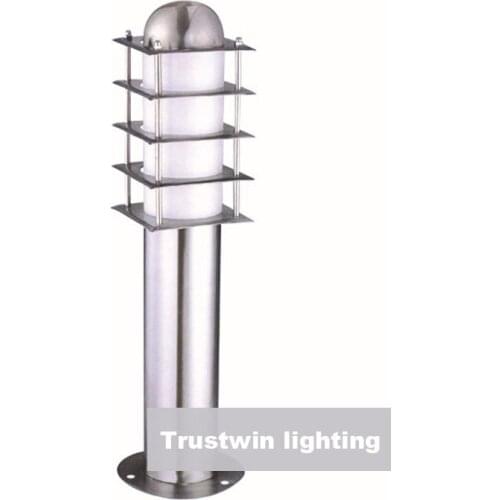 110V 220V 12V 24V landscape lawn sward garden stainless steel waterproof outdoor bollard pillar post lamp light