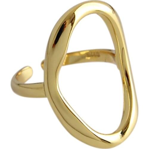 Female Circle Finger Rings For Women Lover Wedding Jewelry Party Trendy Statement Rings Wholesale
