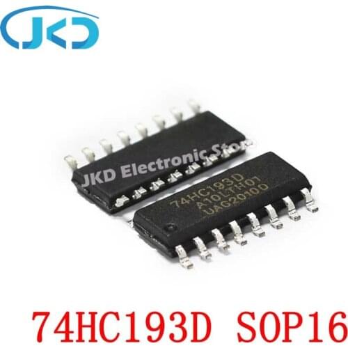 10pcs SN74HC193DR 74HC193DR 74HC193D 74HC193 SOP-16 New IC
