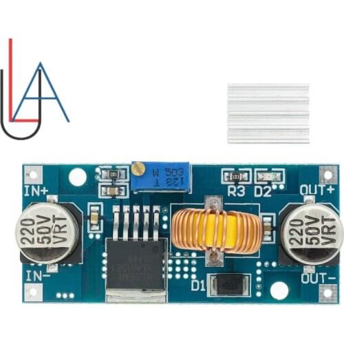 5A XL4015 DC-DC Step Down Adjustable Power Supply Module Lithium Charger