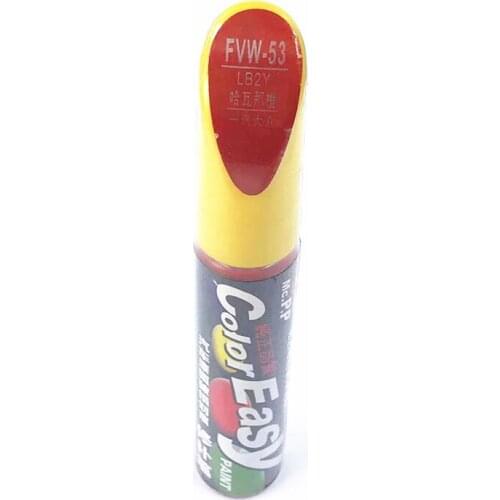 COLOR EASY Car scratch repair pen, auto painting pen FVW-53 for polo golf 6,7 touran passat tiguan CC ,car painting pen