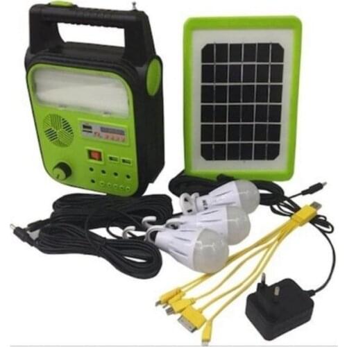 GOLD SILVER GS-902P Solar Powered Solar Lighting System