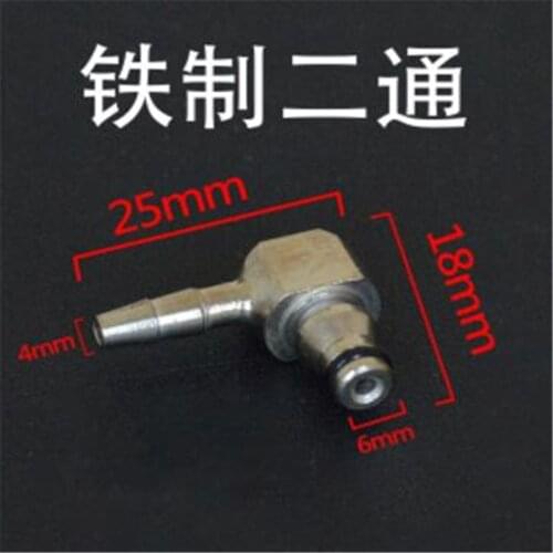 For Bosch elbow two-way common rail injector three-way oil return pipe plugconnector oil calibration pump accessories