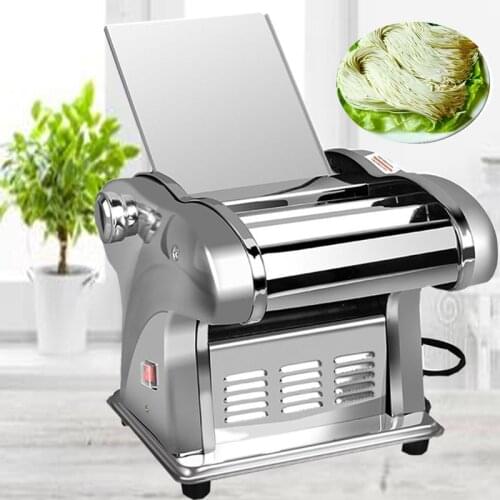 Electric Noodle Press Machine ElectricNoodle Making MachinePasta MakerNoodle Cutting MachineDough Roller For Home Use