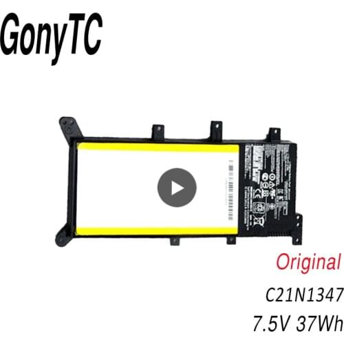 GONYTC C21N1347 Original Laptop Battery For ASUS X554L X555 X555L X555LA X555LD X555LN X555MA 2ICP4/63/134