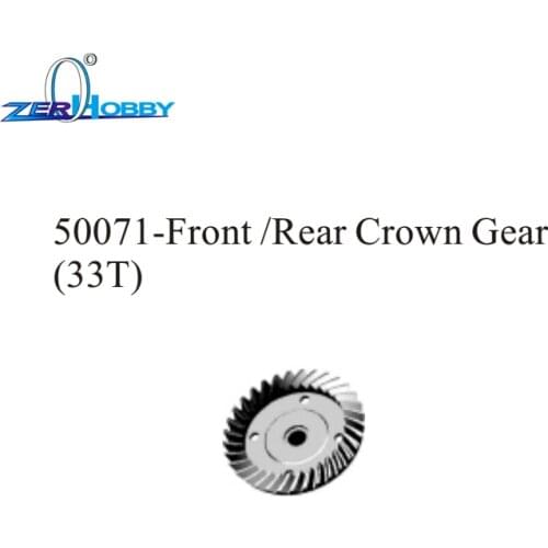 HSP RACING RC CAR ORIGINAL ACCESSORIES SPARE PART NO. 50071 FRONT REAR CROWN GEAR 33T FOR 1/5 SCALE ELECTRIC POWER BUGGY 94077