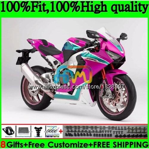 Injection For HONDA CBR 1000 RR CBR1000RR 17 18 19 145BS.34 glossy pink CBR 1000RR CBR-1000RR CBR1000 RR 2017 2018 2019 Fairing