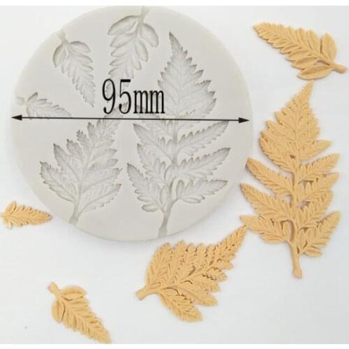 Cake Tools leaf silicone mold Decorating Cupcake decorating Gumpaste fondant tool mould