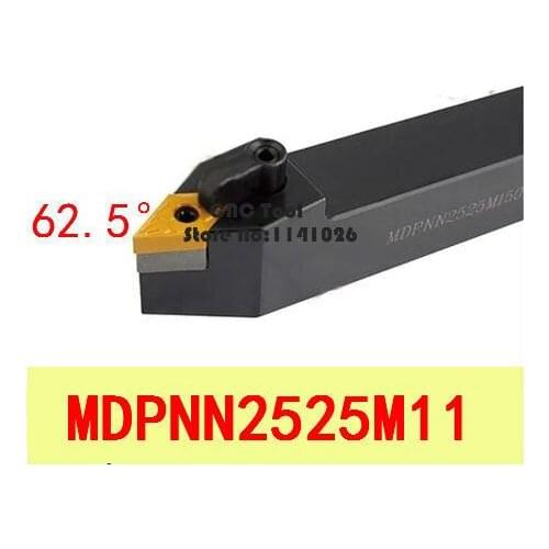 MDPNN2525M11 Turning Tool Holder,CNC tool holder,External turning tools,Lathe Metal cutting tool for DNMG110404/08 Inserts