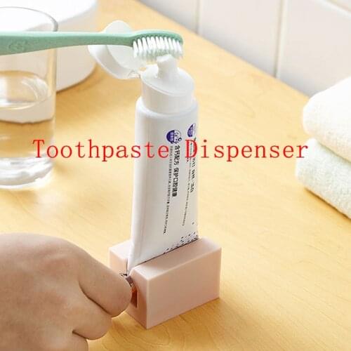 Multifunctional Toothpaste Dispenser Device Bathroom Accessories Facial Cleanser Squeezer Clips Manual Lazy Tube Squeezer Press
