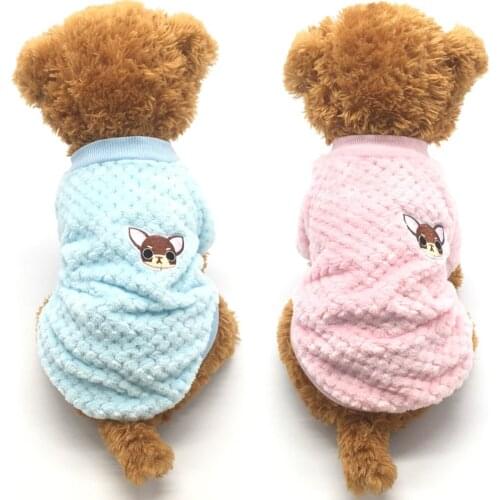 Soft Fleece Pet Clothes Dog Jacket Small Dog Chihuahua Clothes Winter Pet Dog Coat Clothing For Small Medium Dogs Pug Ropa Perro