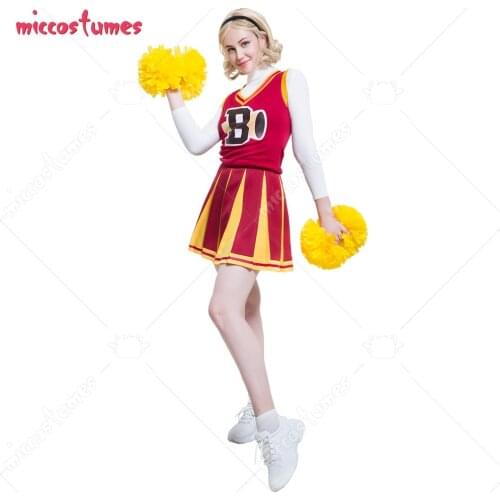 The New Adventure of Sabrina Women Cheerleaders Uniform Dress Cosplay Costume