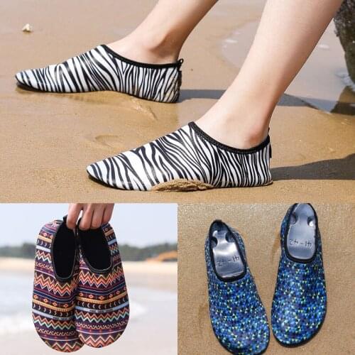 Barefoot Shoes Men Women Summer Water Shoes Woman Swimming Diving Socks Non-slip Aqua Shoes Beach Slippers Fitness Yoga Sneakers