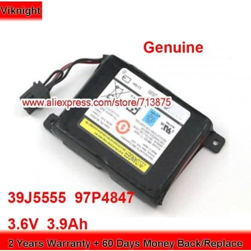Genuine 3.6V 3900mAh 74Y6870 39J5555 Battery 97P4847 74Y6773 for IBM 5737 5776 2599 Raid Cards 8202-E4B 74Y9340